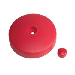 Taco Plástico Vermelho 8-10mm
